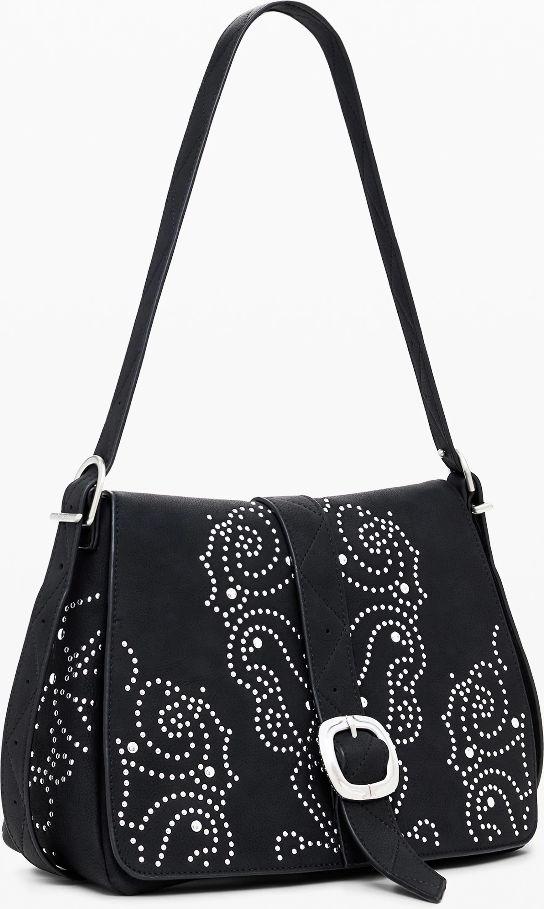 Ženska torba Poker Face Posadas DESIGUAL, črna