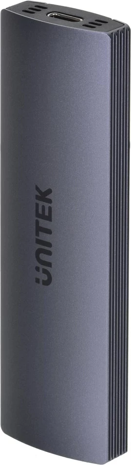 Zunanja kaseta za M.2 SSD, UNITEK, USB 3.2 Gen2 Type-C, NVMe/SATA, siva