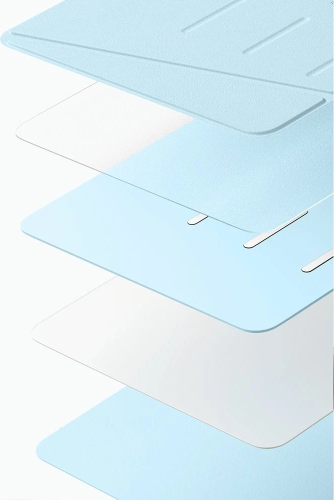 Preklopna zaščita ESR Flip Hybrid za iPad Air 13", modra