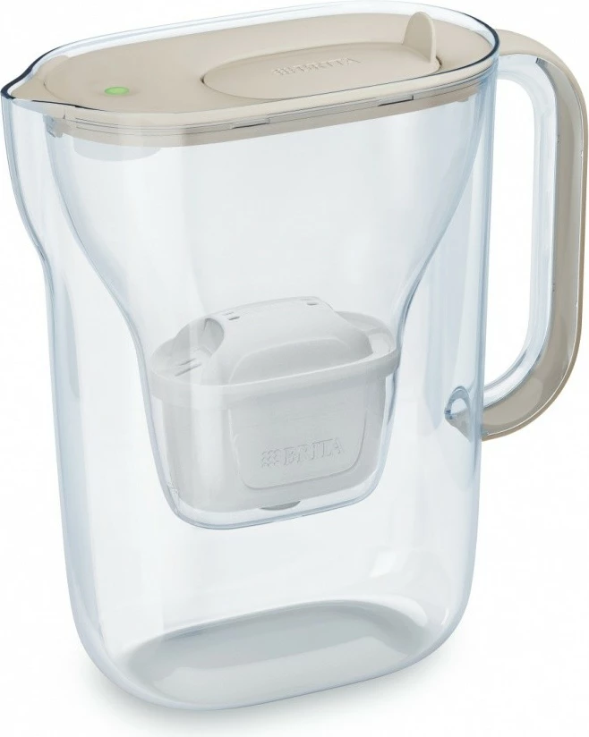 Filtrirni vrč 2,4 L, peščeno bež, Brita Style Essential z filtrom MAXTRA PRO