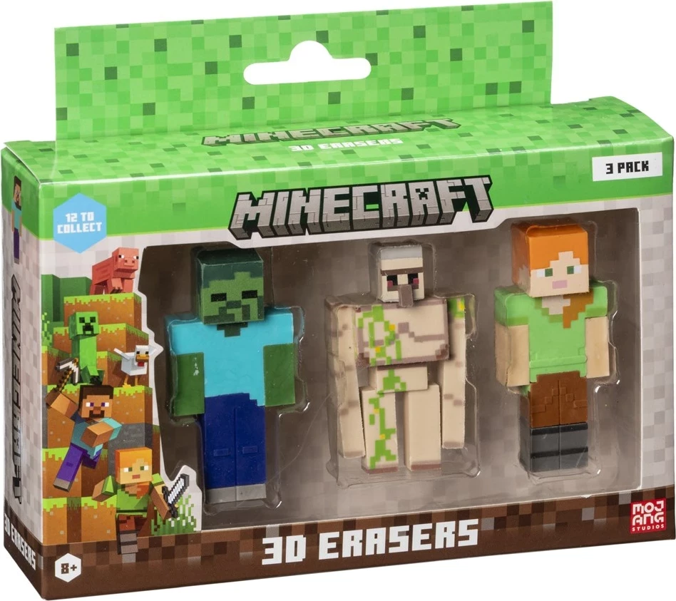3D radirka Minecraft, P.M.I. Kids World, 3 kosi