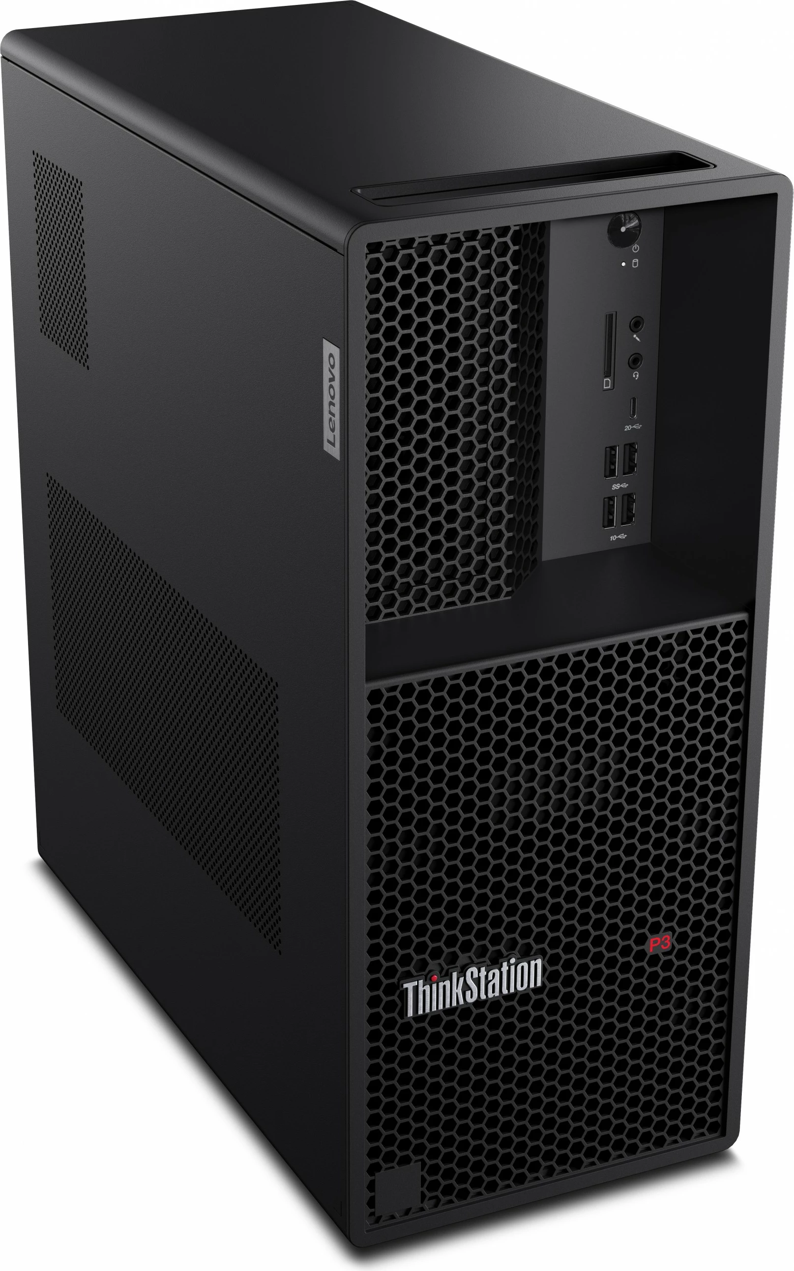 Profesionalen računalnik Lenovo ThinkStation P3 TW Ultra7 265K, 64GB RAM, 1TB, Windows 11 Pro, črn
