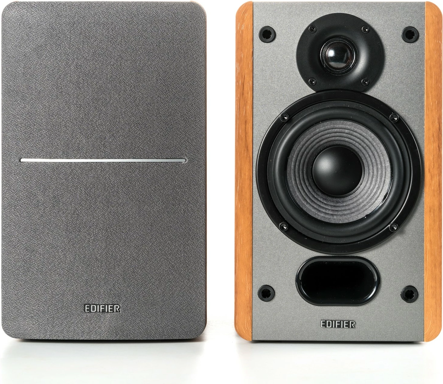 Pasivne zvočnike 20 W, 6 Ω, s kablom, siva, les - Edifier P12