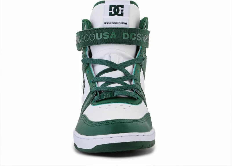 Visoke športne superge, DC Pensford, bele z zelenimi
