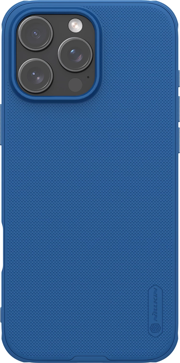 Ovitek za telefon Super Frosted Shield Pro Nillkin za iPhone 16 Pro, moder