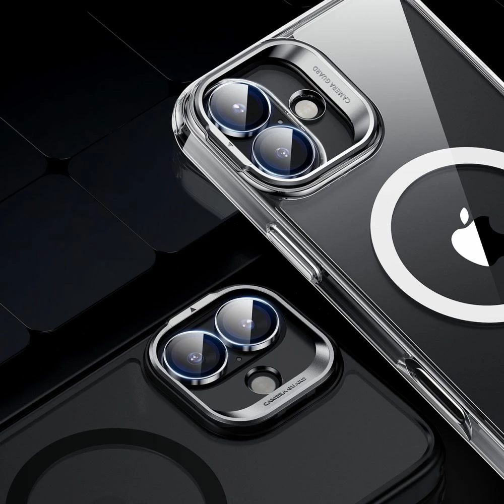 Zaščitno steklo za kamero ESR Armorite za iPhone 16 / 16 Plus, črno