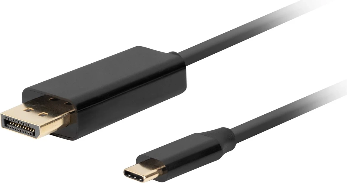Kabel za povezavo USB-C na DisplayPort Lanberg CA-CMDP-10CU-0030-BK, 3 m, črn