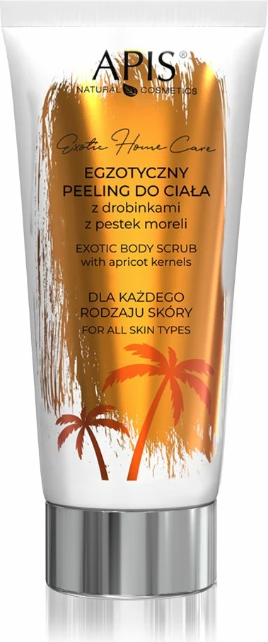 Telo skrub z delci koščic marelice, APIS Exotic Home Care Exotic Body Scrub, 200 ml