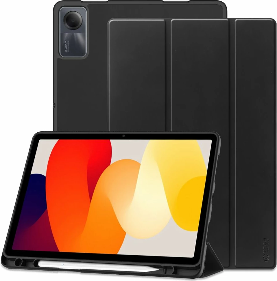 Zaščitni ovitek Tech-Protect SC Pen za Xiaomi Redmi Pad SE 11", silikon, črn