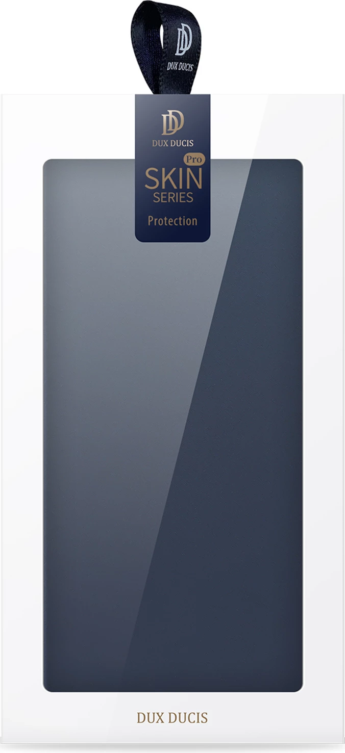 Ovitek za telefon z zapiralom in žepom za kartice, moder, Dux Ducis Skin Pro za Xiaomi Redmi Note 13 5G