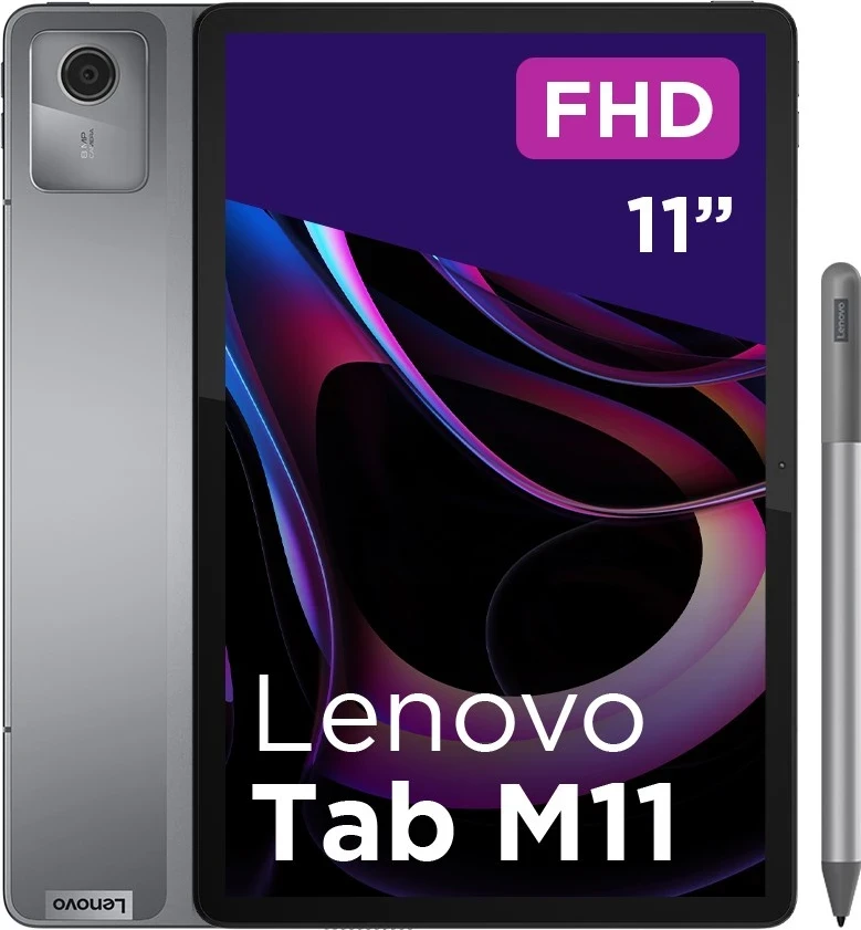 Tablica 27,8 cm (10,9") 128 GB, Wi‑Fi 5, Android 13, siva - Lenovo Tab M11