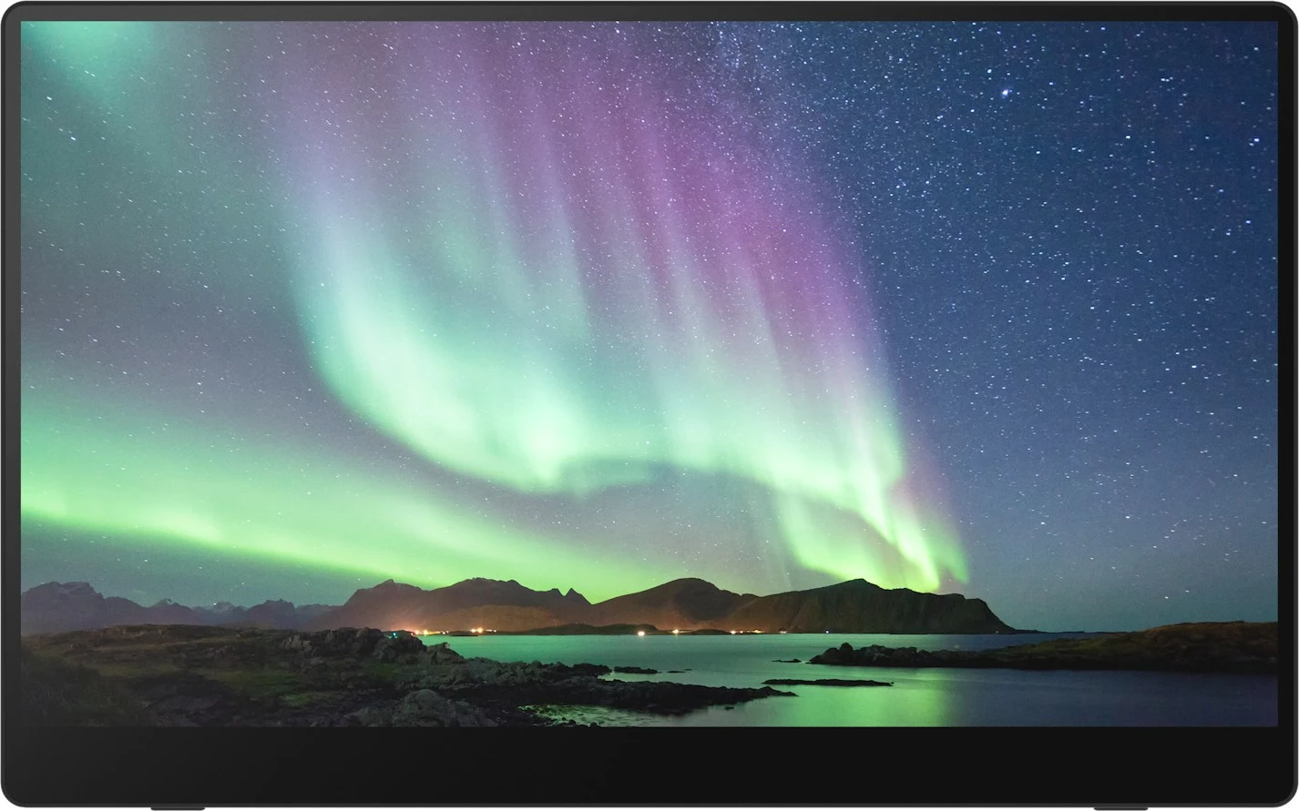 Prenosni monitor 15,6" OLED na dotik, Full HD, Ricoh 150, črn