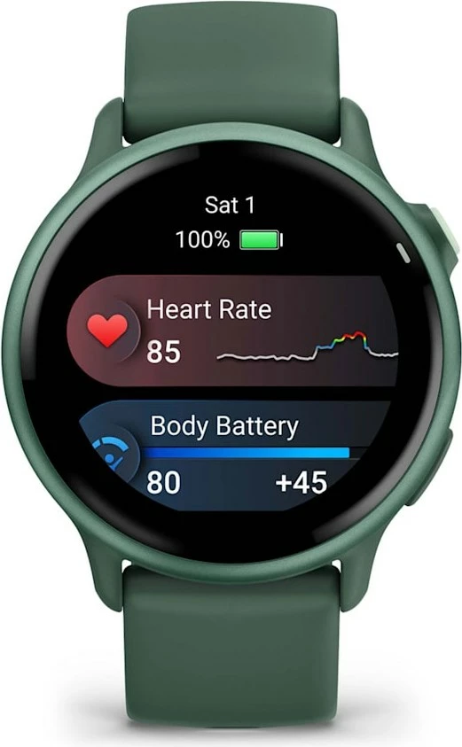 Športna ura Garmin vívoactive 6, 42 mm, AMOLED, GPS, zelena