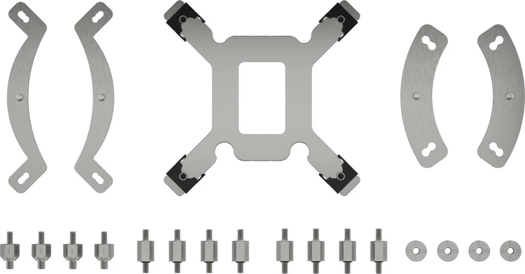 Zračno hlajenje Corsair AF ELITE A115, 2x140mm, za CPU, črno