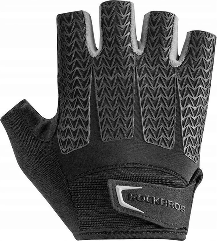 Kolesarske rokavice Rockbros S169GR, XXL, gel, siva