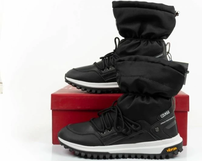 Čizme Colmar M WARMER BAND 200, črne