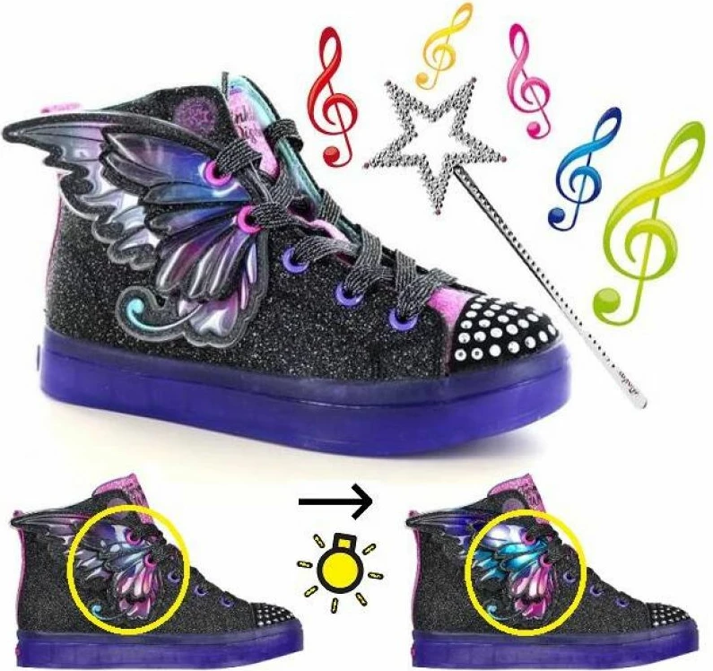 Otroške večbarvne atlete Skechers