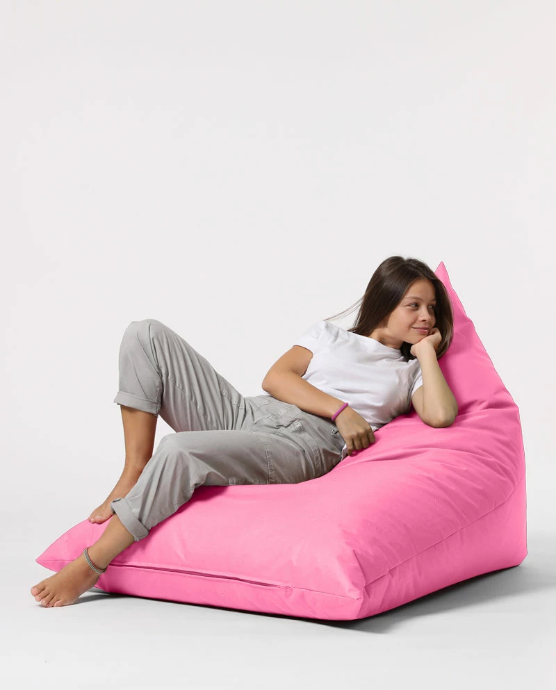Vrtni puf, rožnat, Pyramid Big Bed, Atelier del Sofa