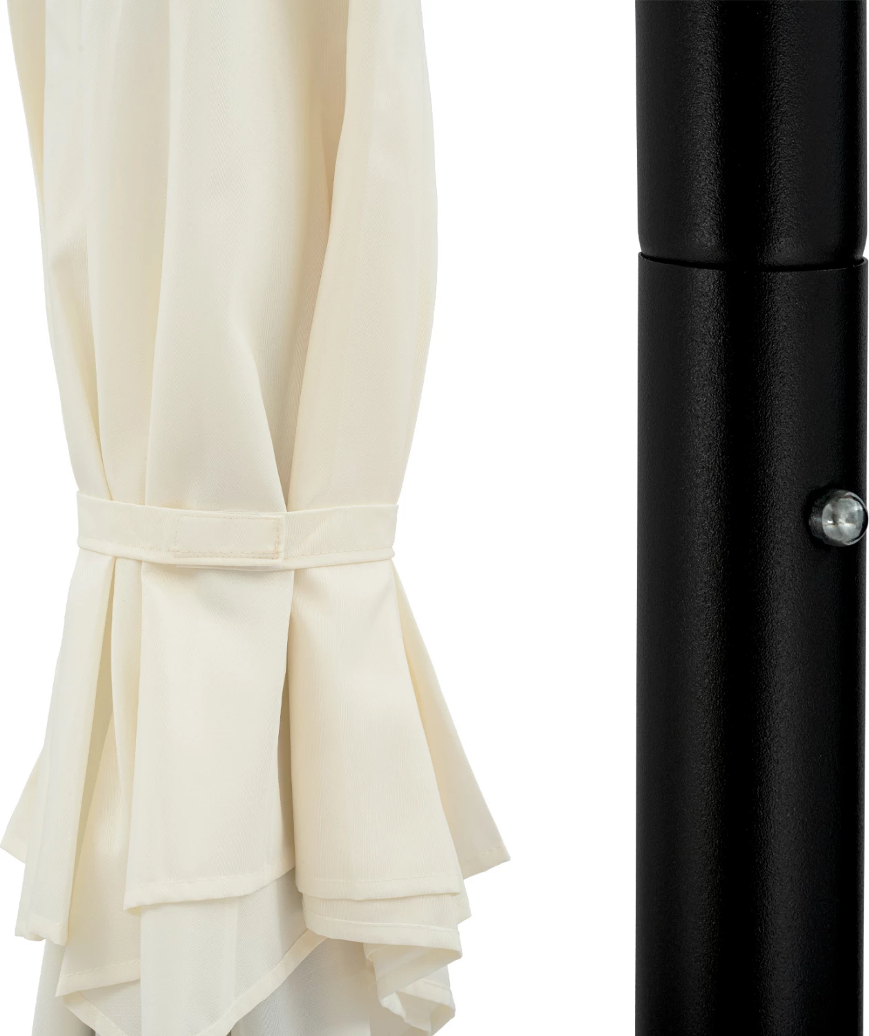 Aluminijasti dežnik FH6030.02 bež siva Φ250x236 cm