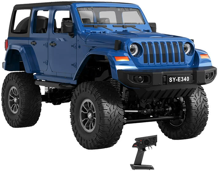 Terensko daljinsko vodeno vozilo Double Eagle Jeep Crawler Pro E340-003, 1:14, modro