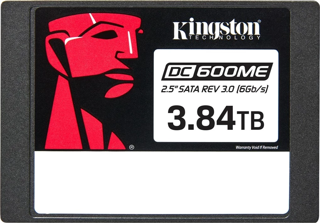 SSD 3,84 TB, 2,5", SATA III, Enterprise Kingston DC600ME