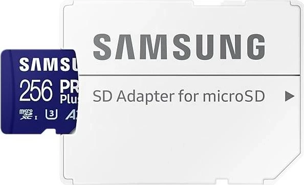 Visoko zmogljiva kartica microSDXC Samsung Pro Plus, 256 GB
