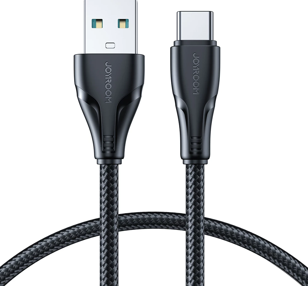 Kabel Joyroom Surpass Series A11, USB-A v USB-C, 1,2 m, 3A, črn