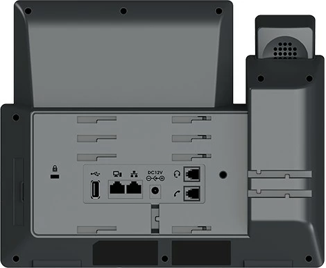 IP telefon Grandstream GRP2670, 12 linij, zaslon 7", črn