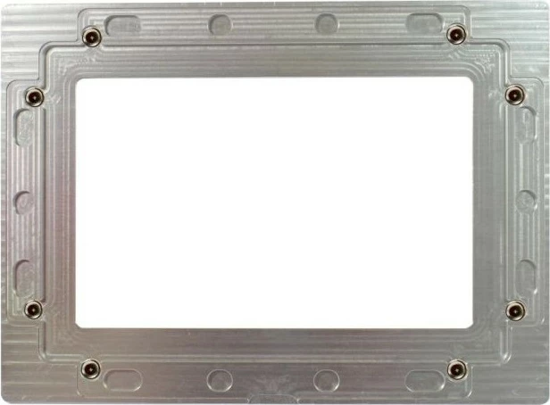 Blenda za integriran okvir, 12-palčna, srebrna ALLNET