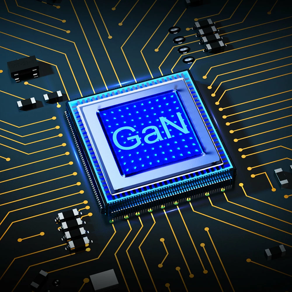 Stenski polnilec Choetech Q6006, USB Type-C, 61W, GaN, črn