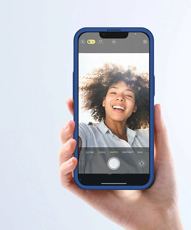 Ovitek za telefon 360°, kaljeno steklo, moder za iPhone 13 Pro Max, Joyroom JR-BP928