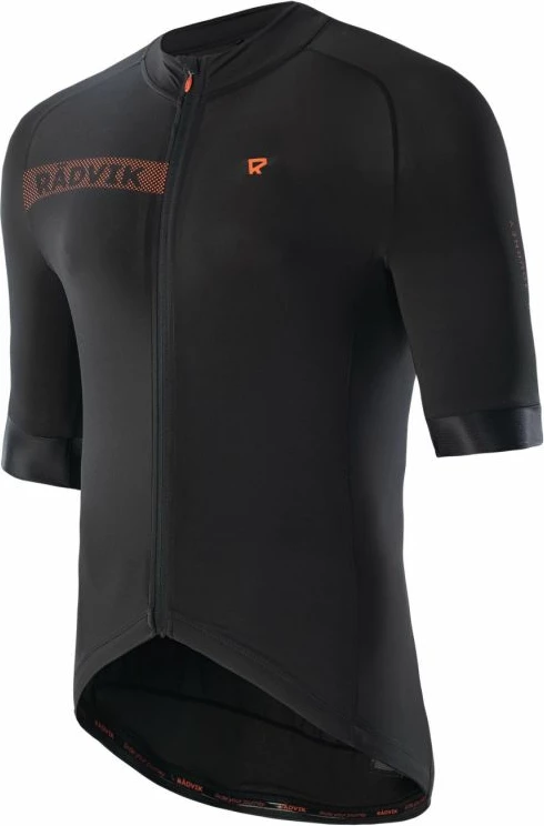 Kolesarska majica Radvik za moške, črna