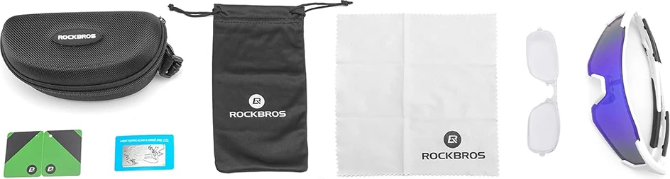 Športna očala z polariziranimi leč Rockbros 10183, modra