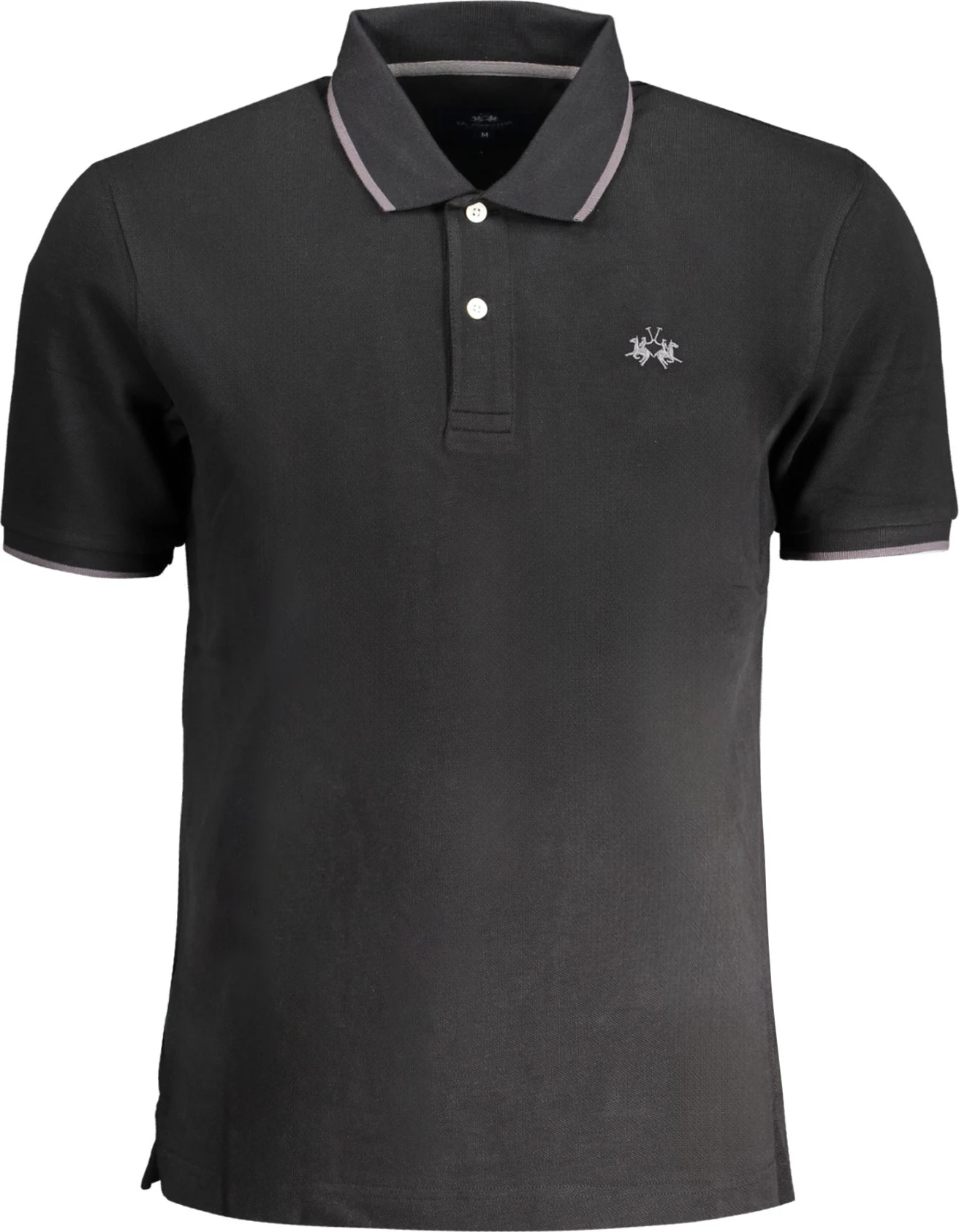 Polo s kratkimi rokavi, LA MARTINA, črno