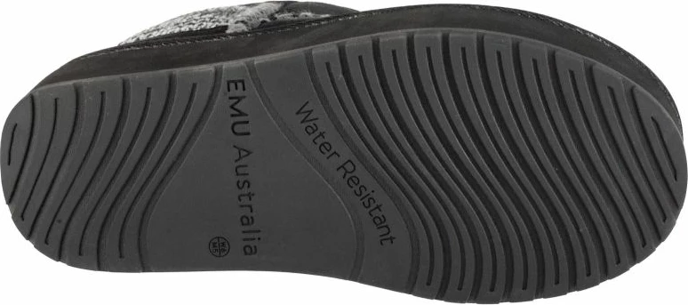 Topli čevlji za ženske EMU Australia, črni