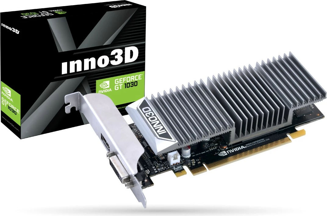 Grafična kartica Inno3D GeForce GT 1030, 2 GB, GDDR5, 64-bit