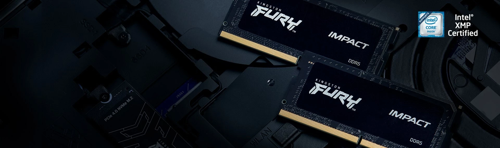 RAM pomnilnik Kingston Fury Impact, SODIMM, DDR5, 16 GB, 5600 MHz, CL40