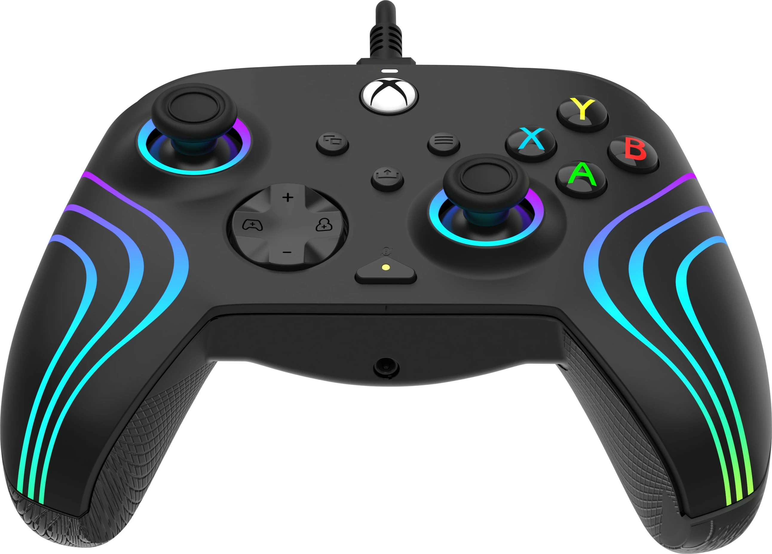Žičen igralni kontroler PDP Afterglow Wave, PC, Xbox One, Xbox Series S/X, USB, črn