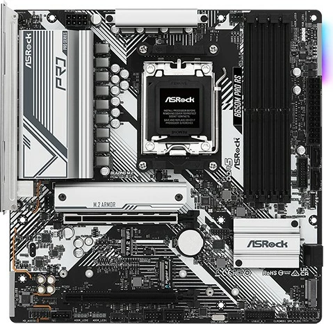 Matična plošča ASRock B650M PRO RS, Socket AM5, DDR5, mATX