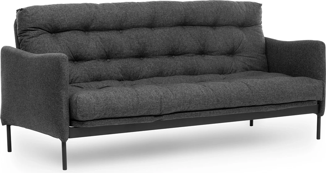 3-sedežni raztegljiv kavč Atelier del Sofa, temno siv