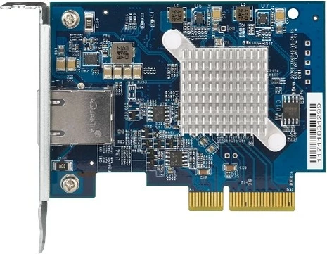Kartica omrežja QNAP QXG-10G1T, PCI Express, Ethernet, 10.000 Mbit/s, modra