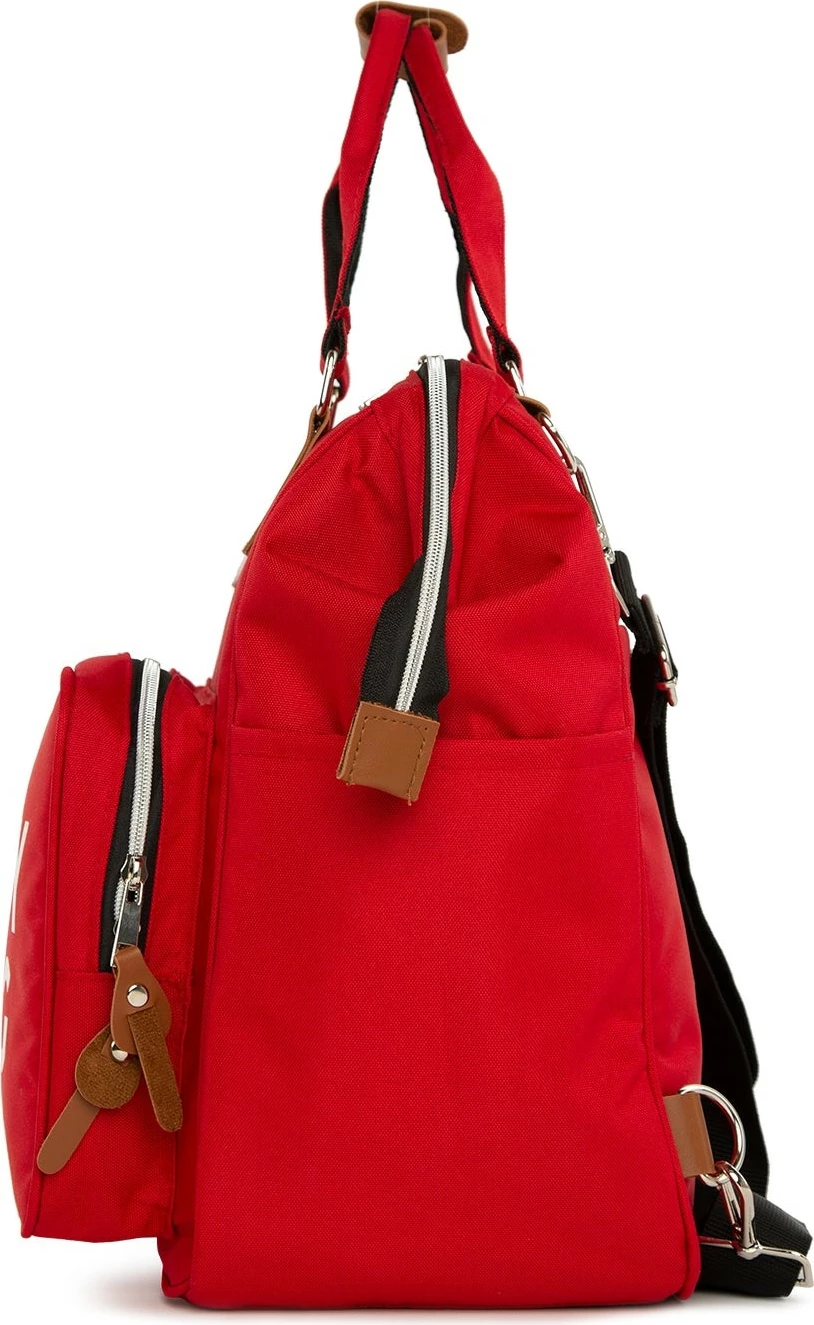 Torba za plenice Zoozie Bags, rdeča, 5163 - 62881