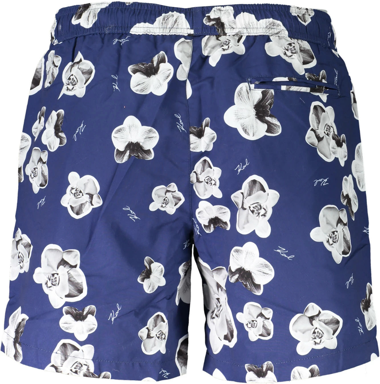 Plavalne hlače KARL LAGERFELD BEACHWEAR moške, modre