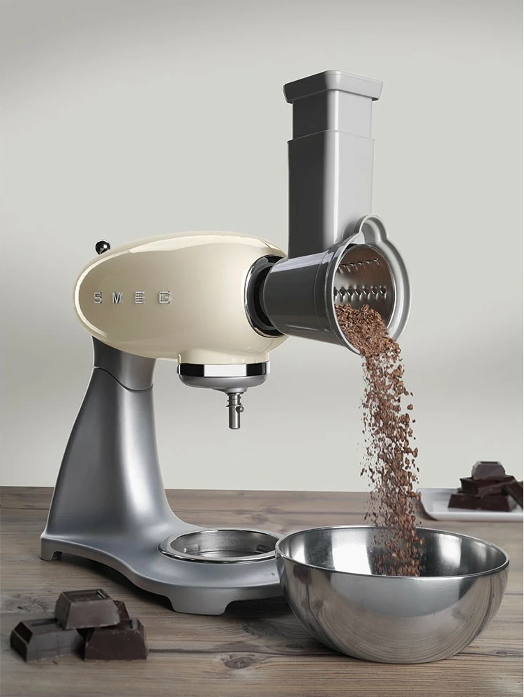 Set za rezanje zelenjave, SMEG SMSG01, za SMF01/02/03/13, inox, siva