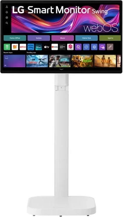 31,5" 4K zaslon na dotik Monitor LG Swing 32U889SA, bel