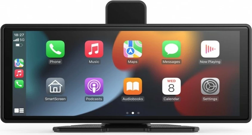 Multimedijski zaslon za avto 9,3" HD IPS, sprednja kamera, črn, Maxcom MC01 Vibe