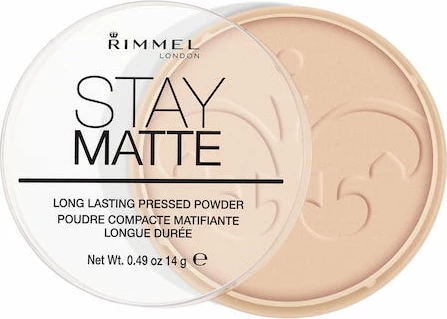 Kompaktna pudra Stay Matte 003 Peach Glow, Rimmel, 14 g