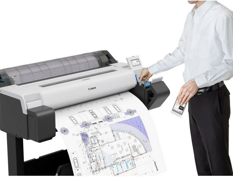 Inkjet tiskalnik Canon TM-340, 2400 x 1200 DPI, A0, barven