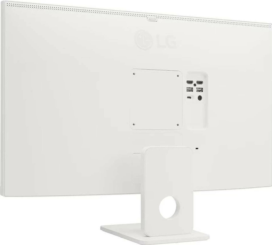 Pametni monitor 37" 4K IPS, WebOS, bel — LG U730SA