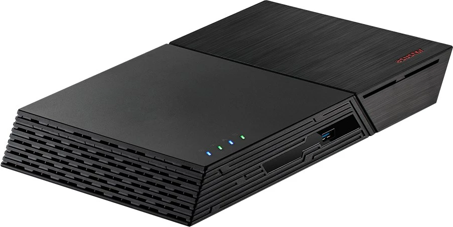 NAS strežnik ASUSTOR FS6712X, Intel® Celeron® N5105, 4 GB DDR4, 0 TB, črn
